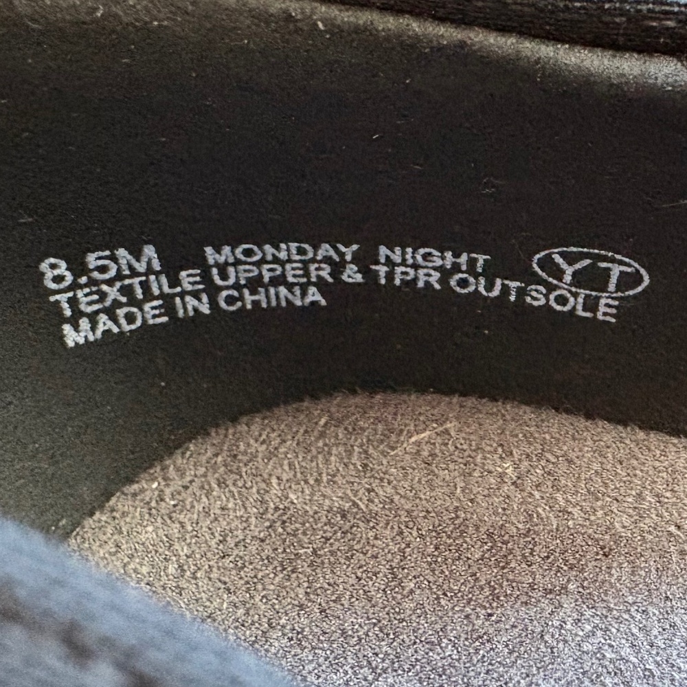 Aerosoles Size 8.5 Black Monday Night Square Toe Pumps - Picture 10 of 10
